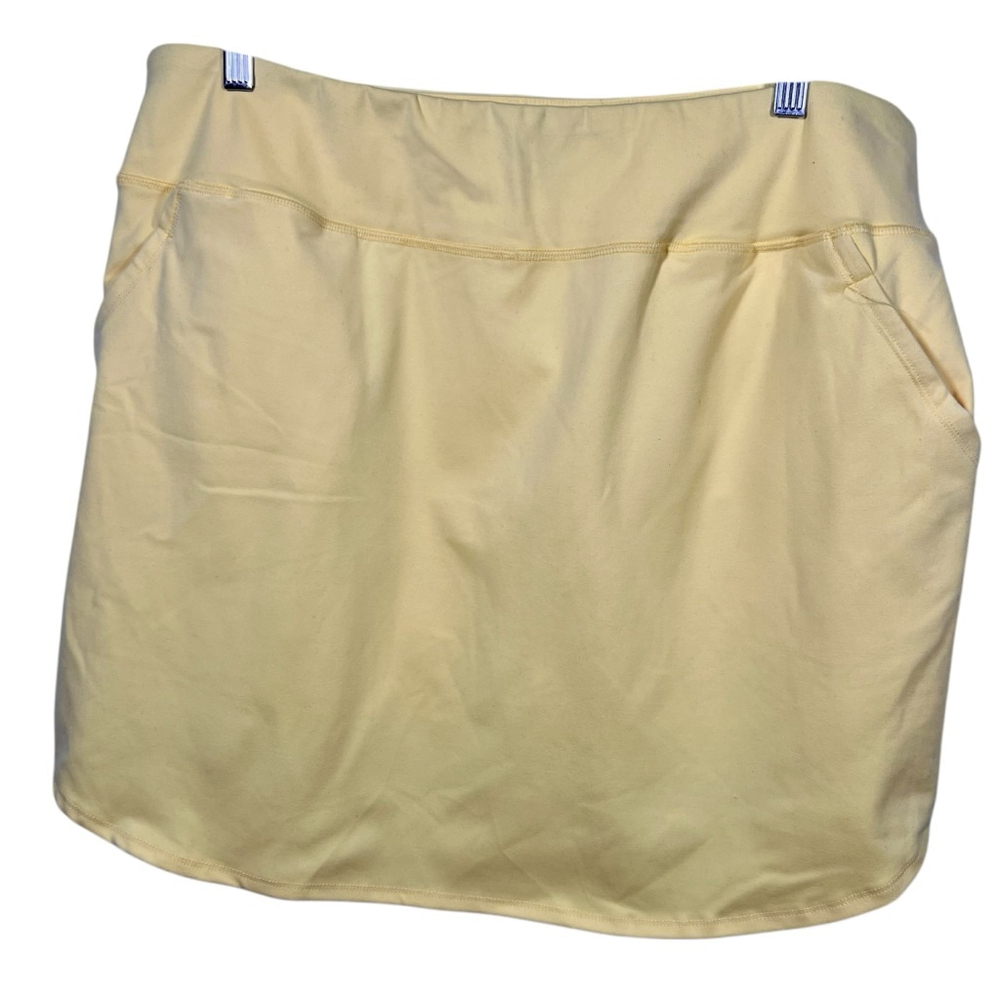 Cynthia Rowley Yellow Skort Size XL New With Tags
